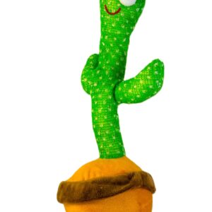 Talking & Dancing Cactus Plush Toy – Baby & Toddler Musical Plush